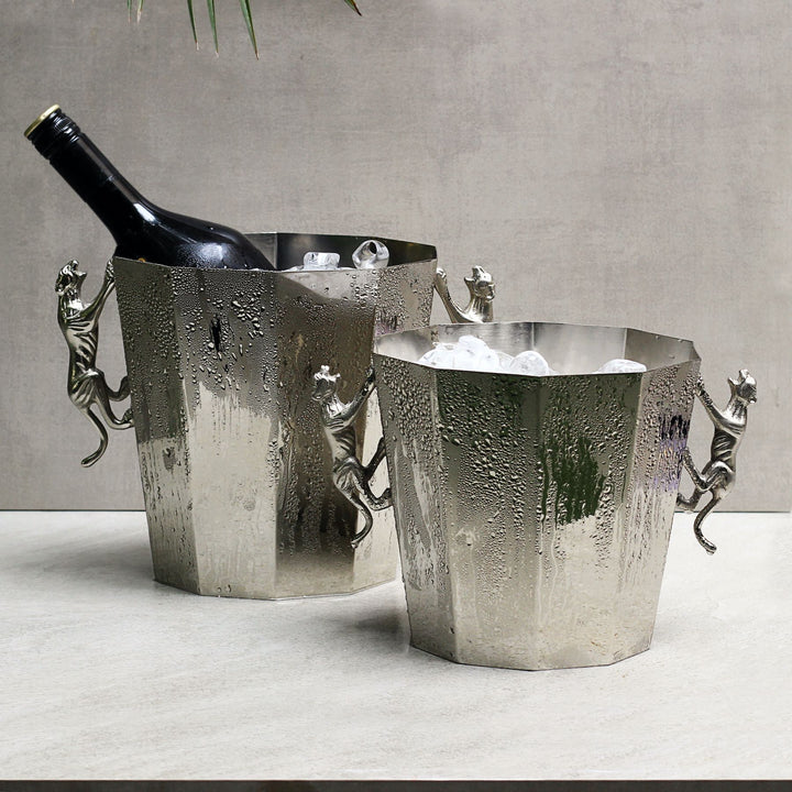 stainless steel ice bucket