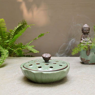 ceramic incense burner