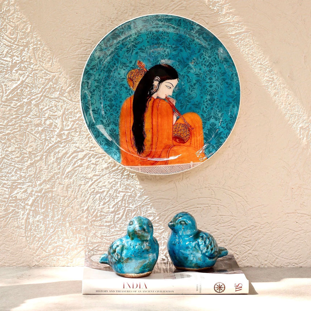 Meera Decorative Ceramic Wall Plate