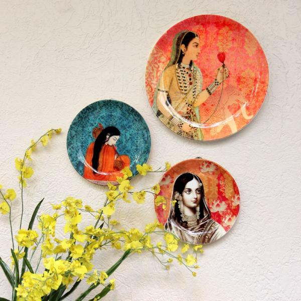 Meera Decorative Ceramic Wall Plate