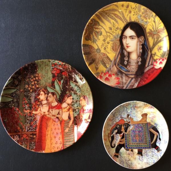 ceramic wall decorative plates hanging