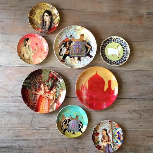 Ceramic Hanging Wall Plate