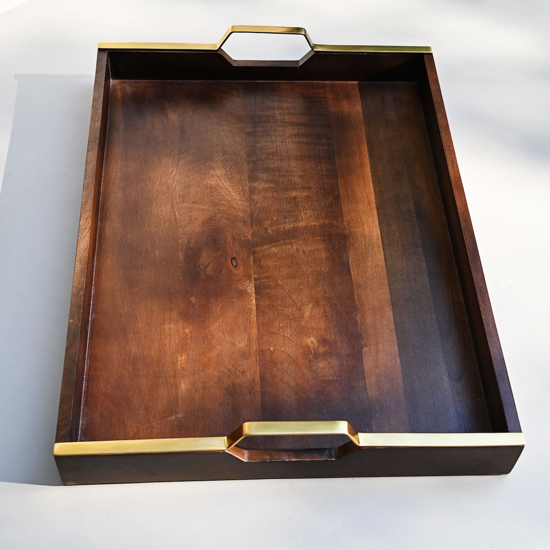 Rectangular Wood Serving Tray Mora Taara Rectangular wood serving tray mora taara
