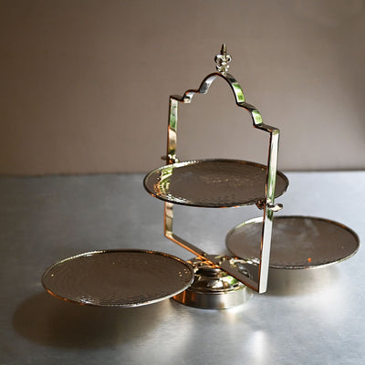 Silver Serving Stand