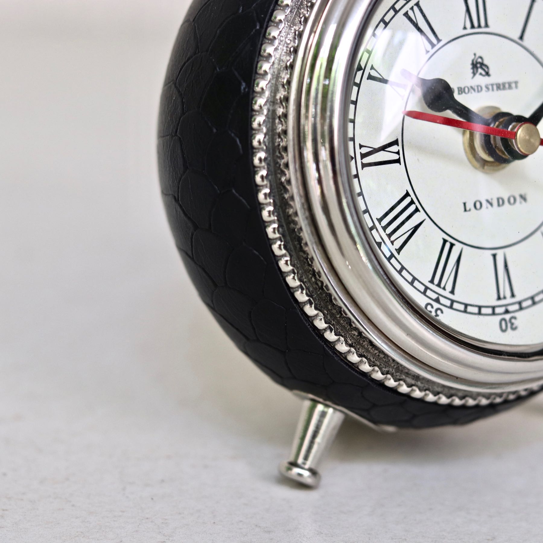 Small Vintage Bedside Clock at Timothy Stump blog